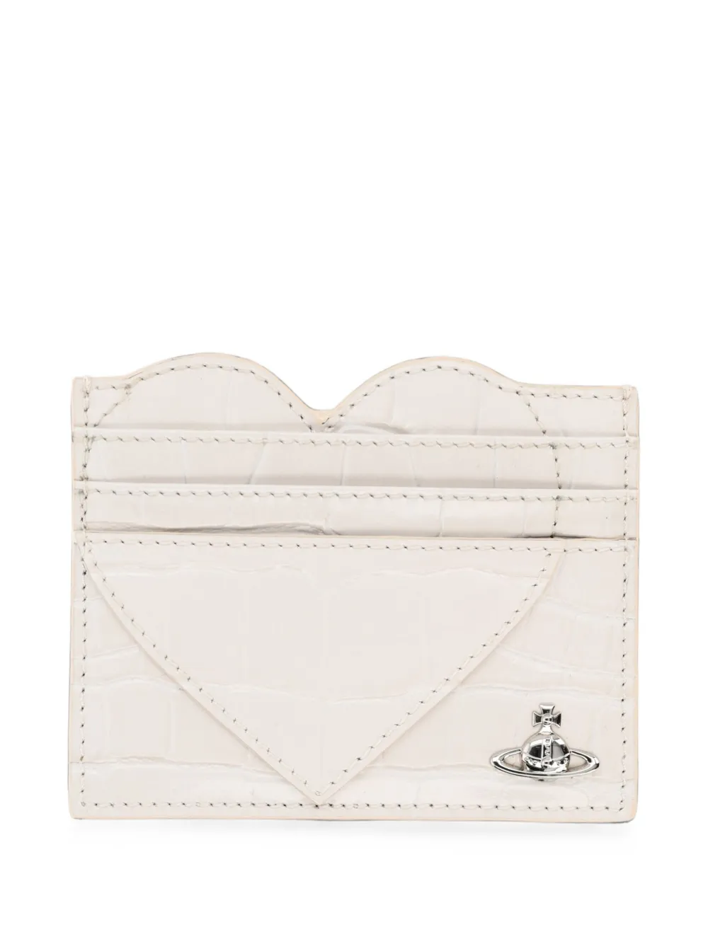 Vivienne Westwood croc-effect card holder
