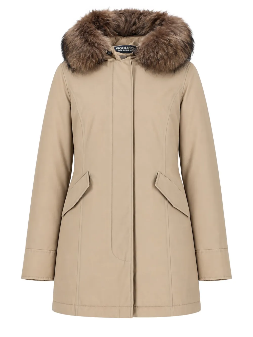 Woolrich Jas met capuchon Beige