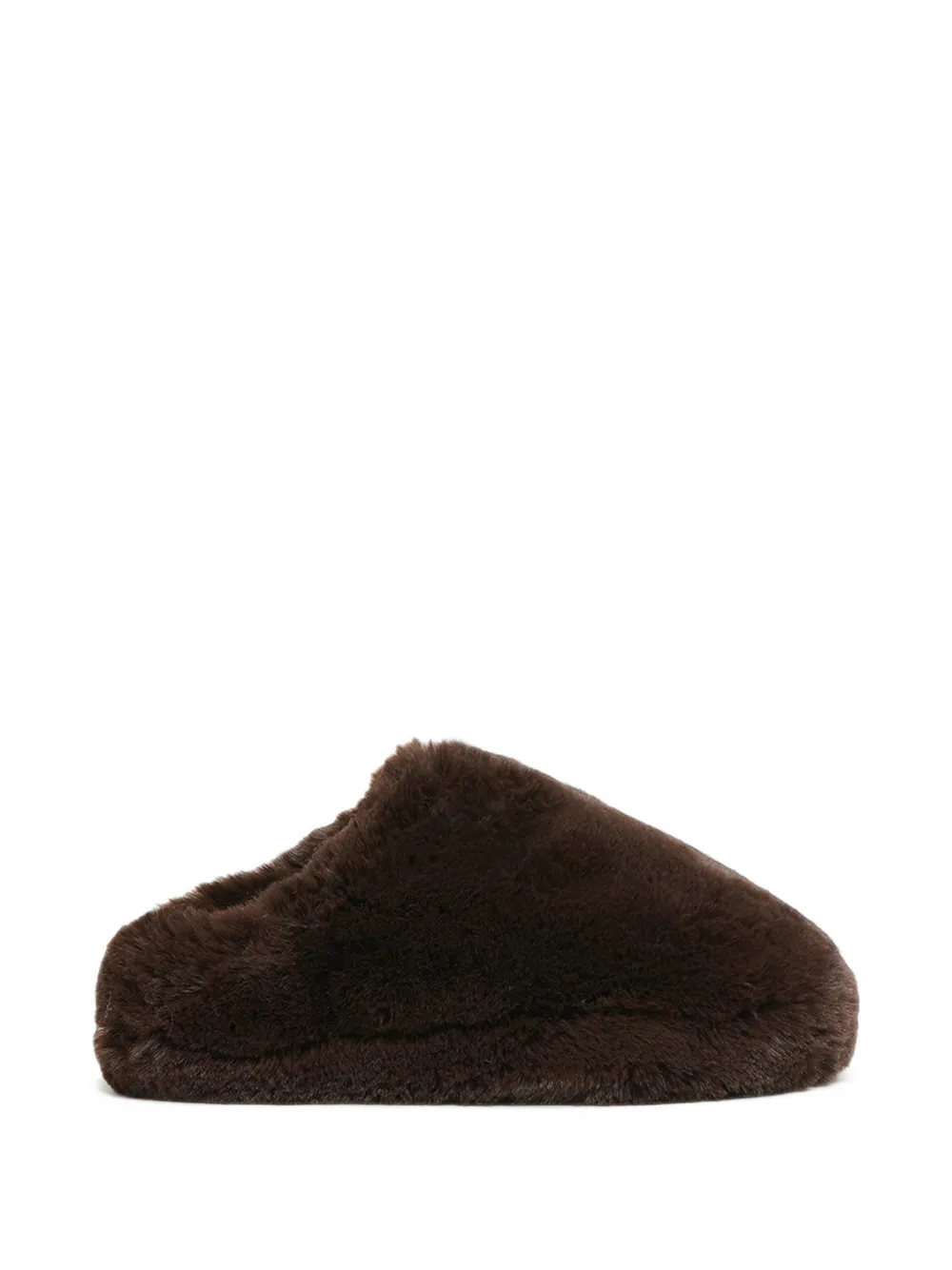Apparis Misha faux-fur slippers - Marrone