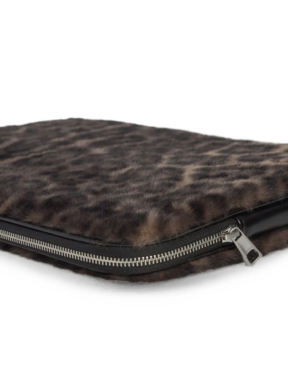 Apparis Elle laptophoes met luipaard-print Bruin