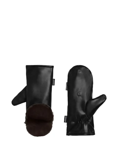 Apparis Noa zip-fastening mittens