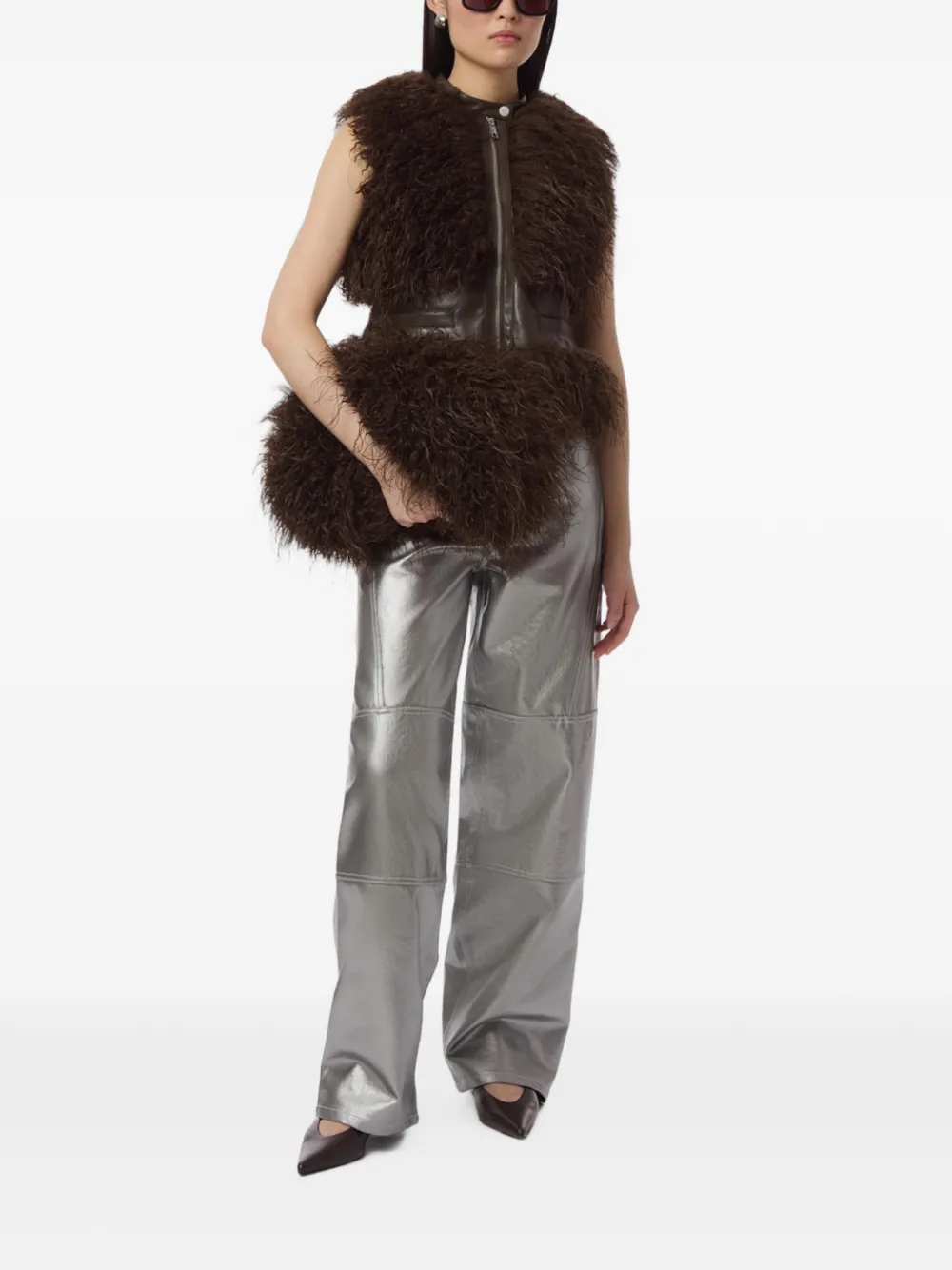 Apparis Jumbo Noor pochette Bruin