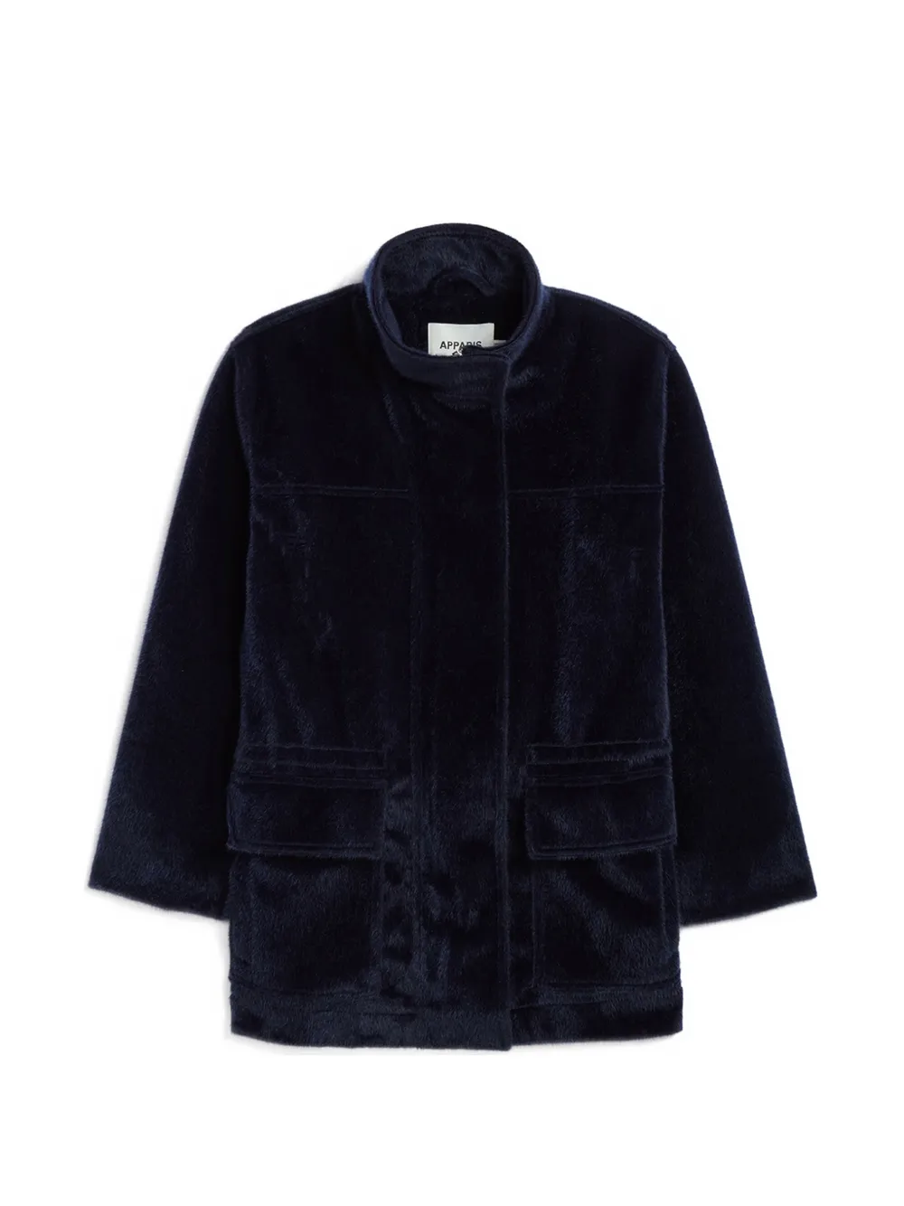 Apparis Edie faux-fur parka - Bleu Apparis Edie faux-fur parka - Bleu