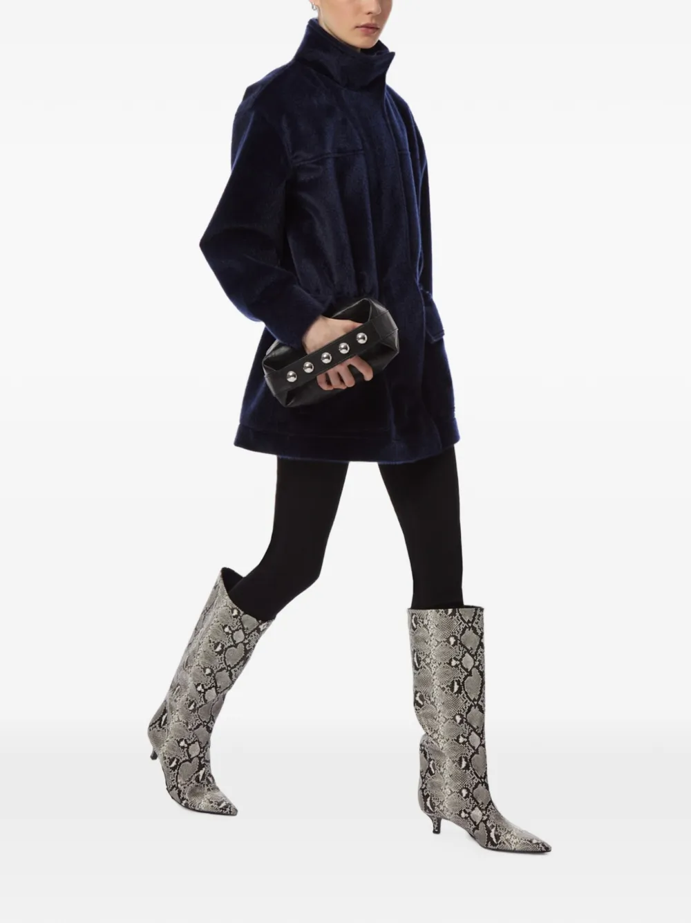 Apparis Edie parka van imitatiebont Blauw