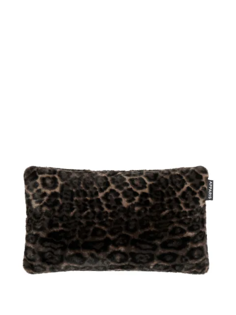 Apparis Cicly leopard-print pillow