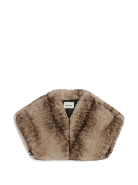 Apparis Devin faux-fur shrug jacket
