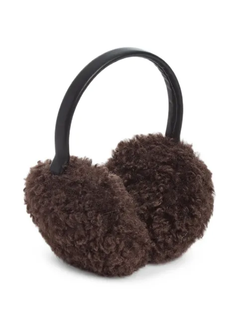 Apparis Esme bouclette faux-fur earmuffs