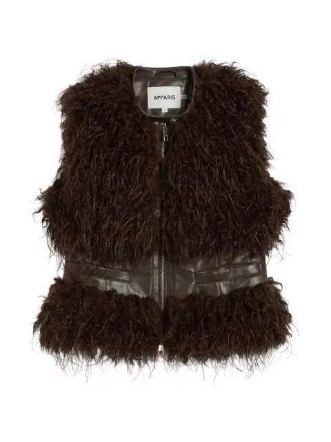 Apparis Cleo faux-fur gilet