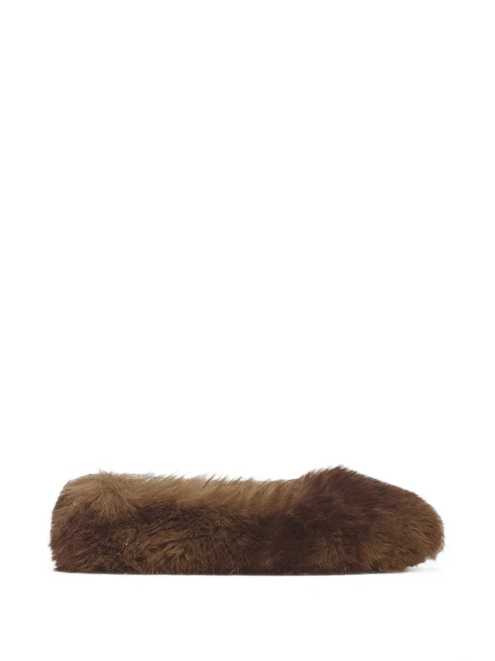 Apparis Magda faux-fur slippers - Marrone