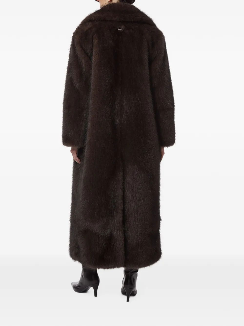 Apparis Gabrielle jas van imitatiebont Bruin