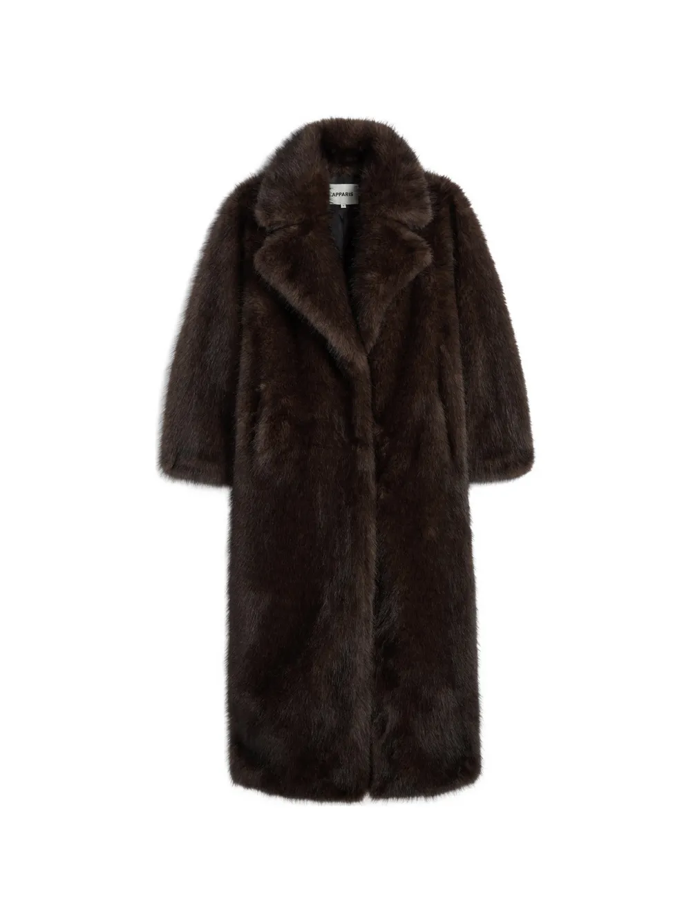 Apparis Gabrielle faux-fur coat - Marron Apparis Gabrielle faux-fur coat - Marron