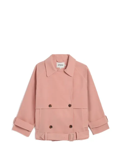Apparis Gaia double-breasted trench coat