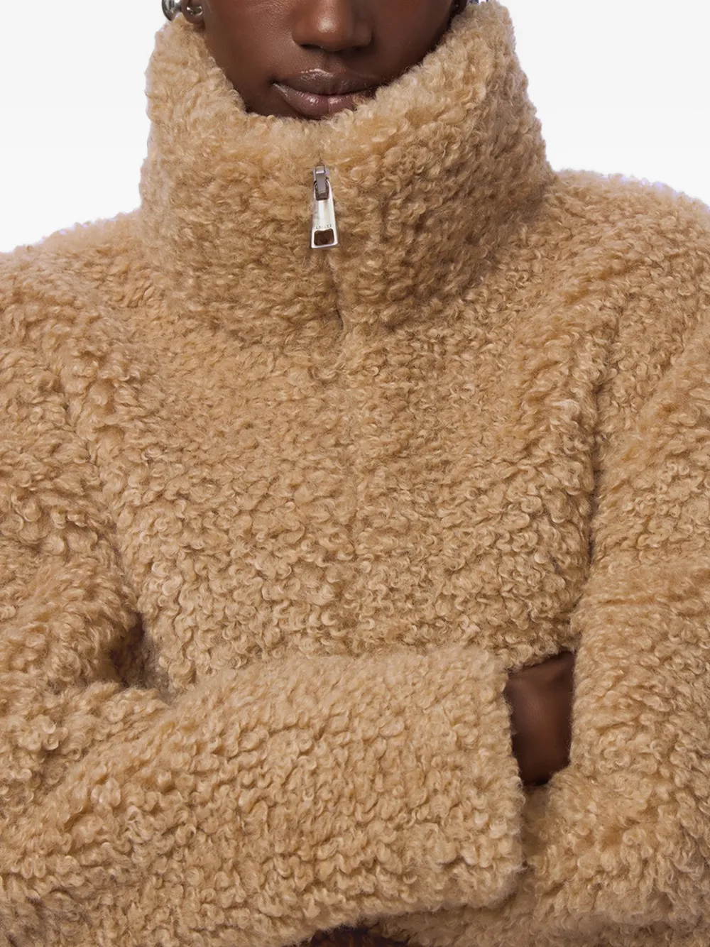 Apparis Brooks bouclette jas Beige