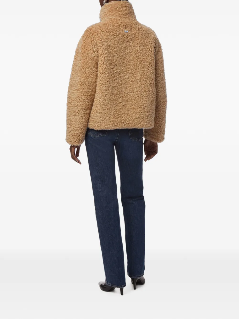 Apparis Brooks bouclette jas Beige