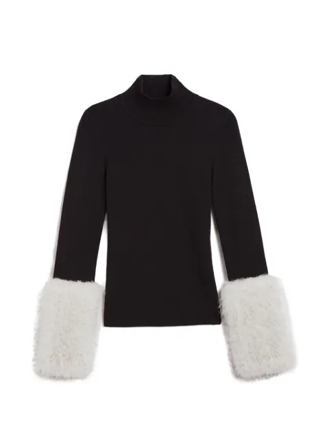 Apparis Aspen faux-fur cuff sweater