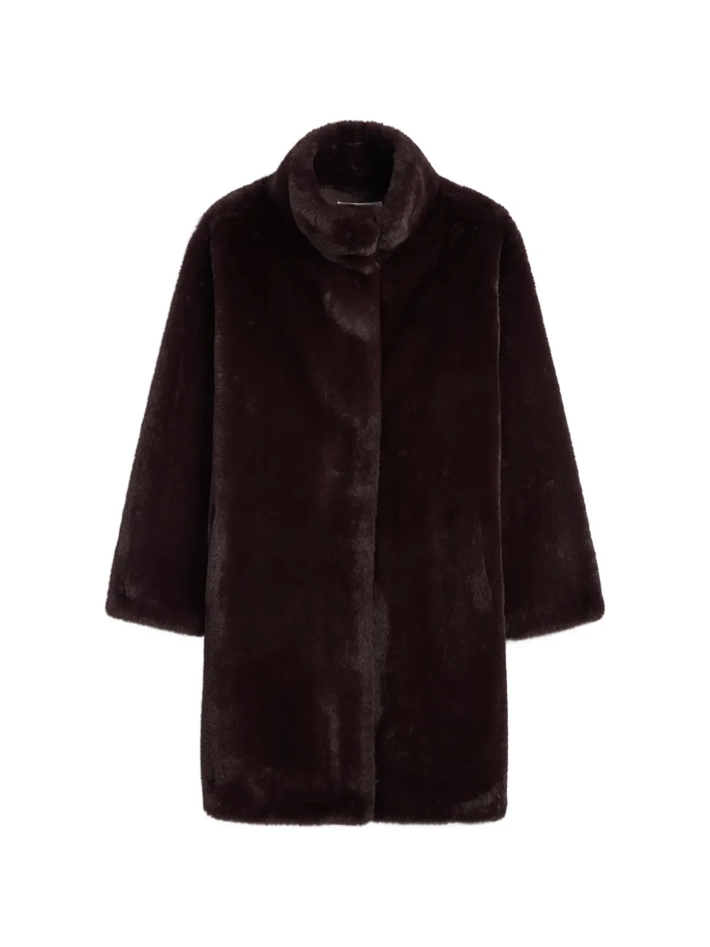 Apparis Blair faux-fur coat - Rouge Apparis Blair faux-fur coat - Rouge
