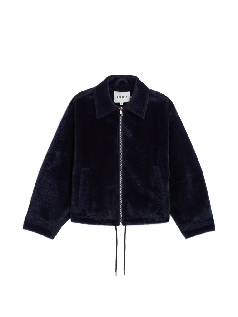 Apparis Ada faux-fur jacket - Bleu Apparis Ada faux-fur jacket - Bleu