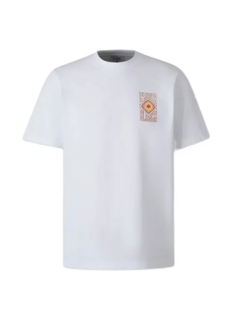 Casablanca Hermons Mirage-print T-shirt
