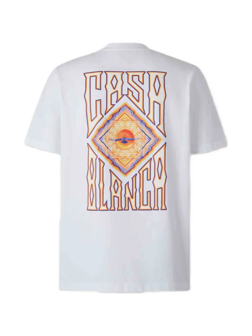 Casablanca Hermons T-shirt met Mirage-print Wit