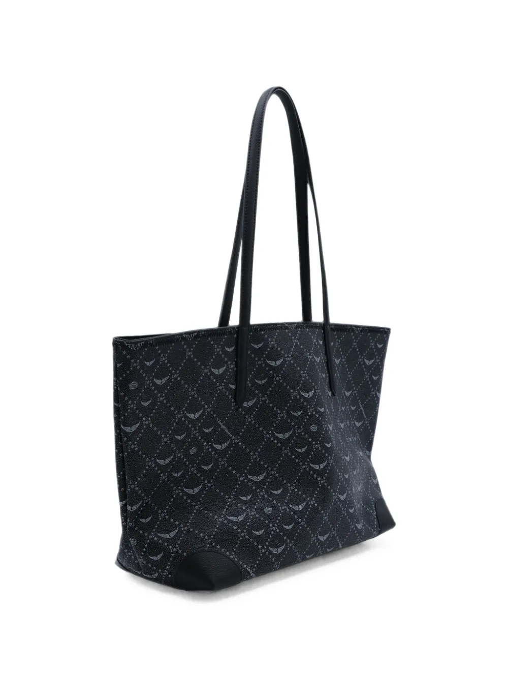 Zadig&Voltaire Z Shopper tas met monogram Zwart