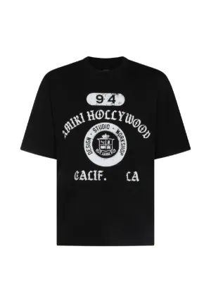 AMIRI ラインストーン Tシャツ | ブラック | FARFETCH JP
