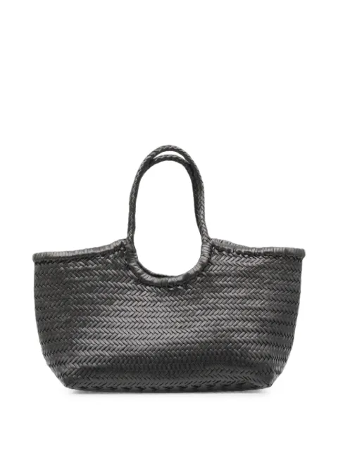 DRAGON DIFFUSION big Nantucket woven leather tote bag