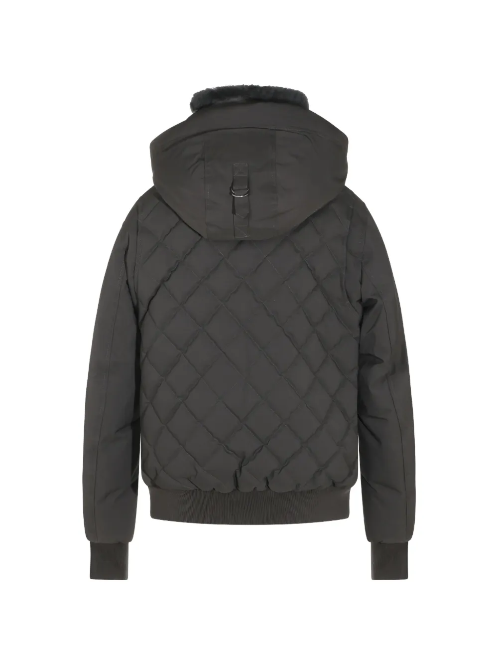 Mackage Gewatteerd jack met capuchon Grijs