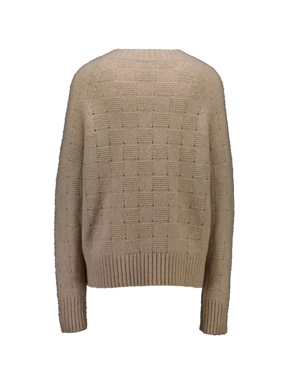 Allude Trui met ronde hals Bruin