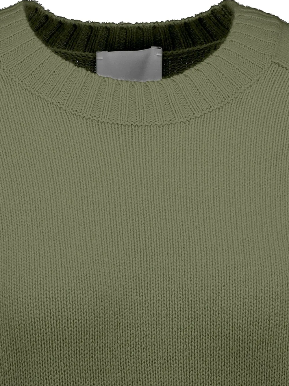 Allude Top met ronde hals en korte mouwen Groen