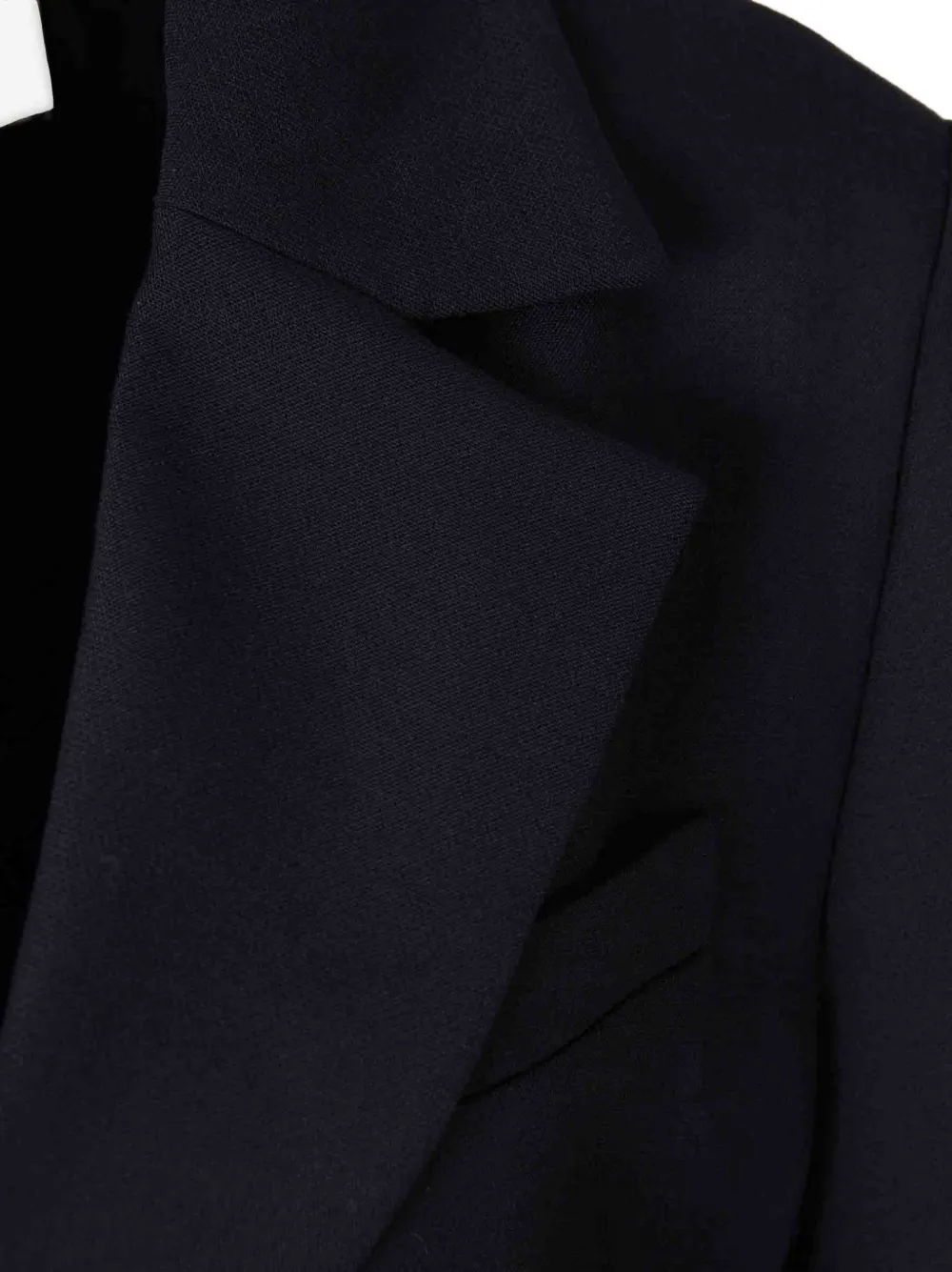Dorothee Schumacher Refreshing Ambition belted notch-lapel jacket Blauw