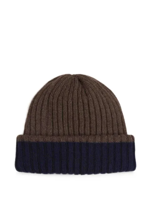 Fedeli ribbed-knit beanie hat