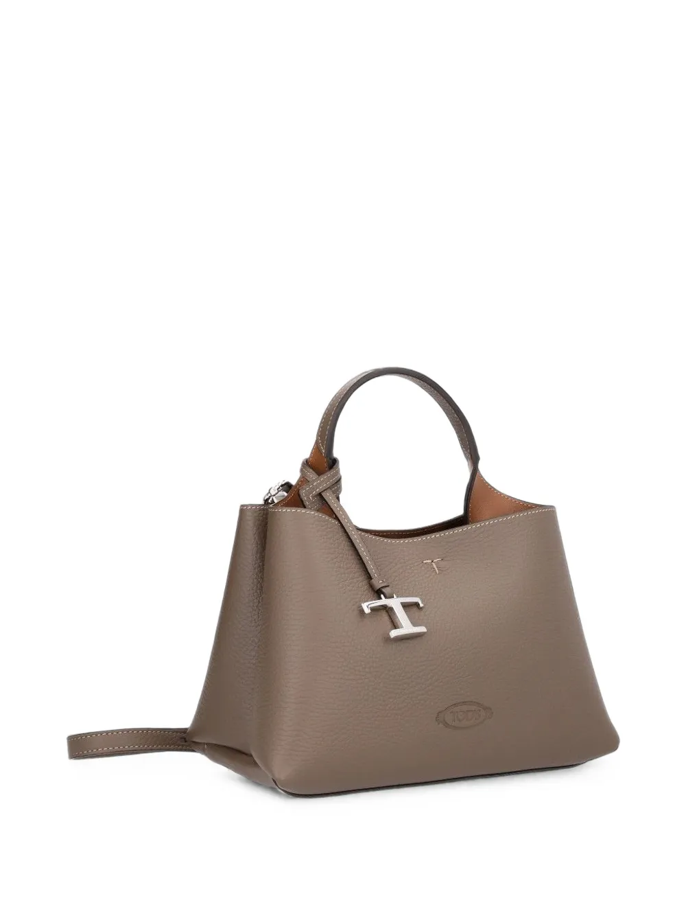 Tod's Apa leren shopper Grijs