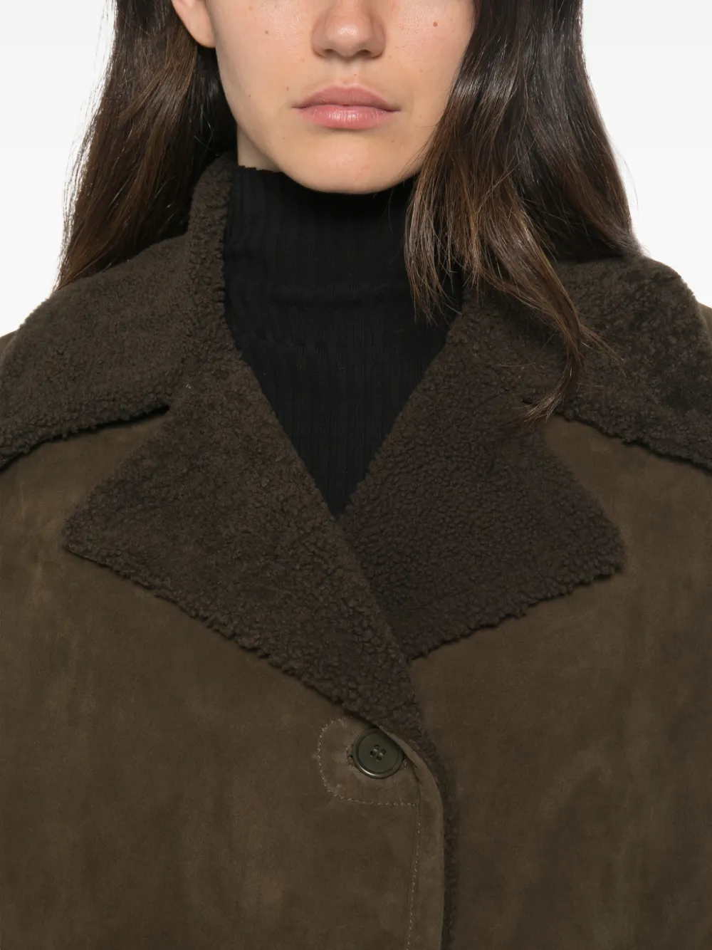 Salvatore Santoro Lammy coat Bruin