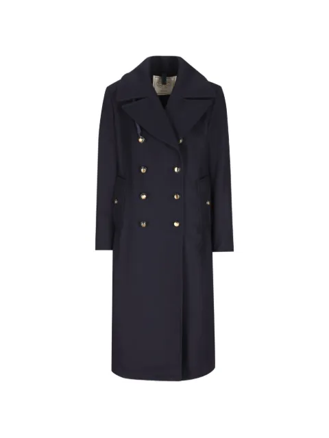Camplin double-breasted notched-lapel coat