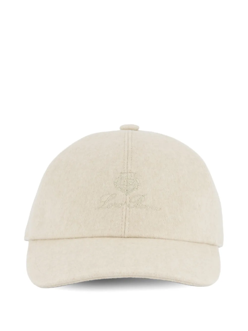 Loro Piana logo-embroidered cashmere baseball cap