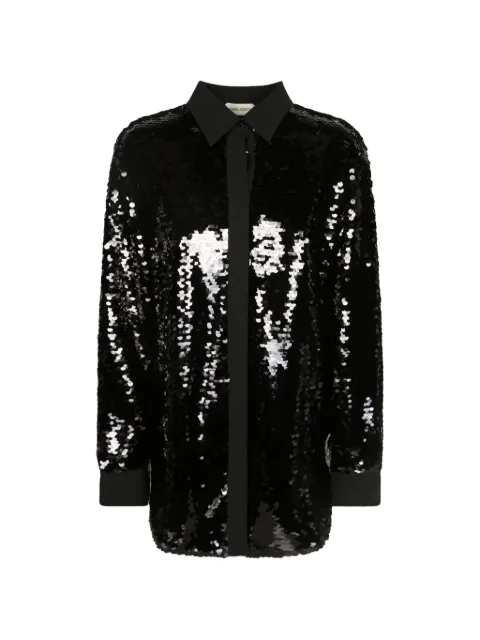 Alberta Ferretti sequin-embellished shirt