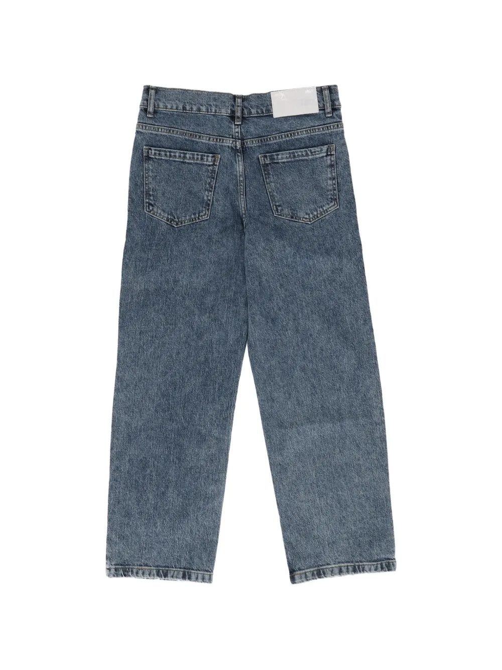 MSGM Kids Straight jeans Blauw