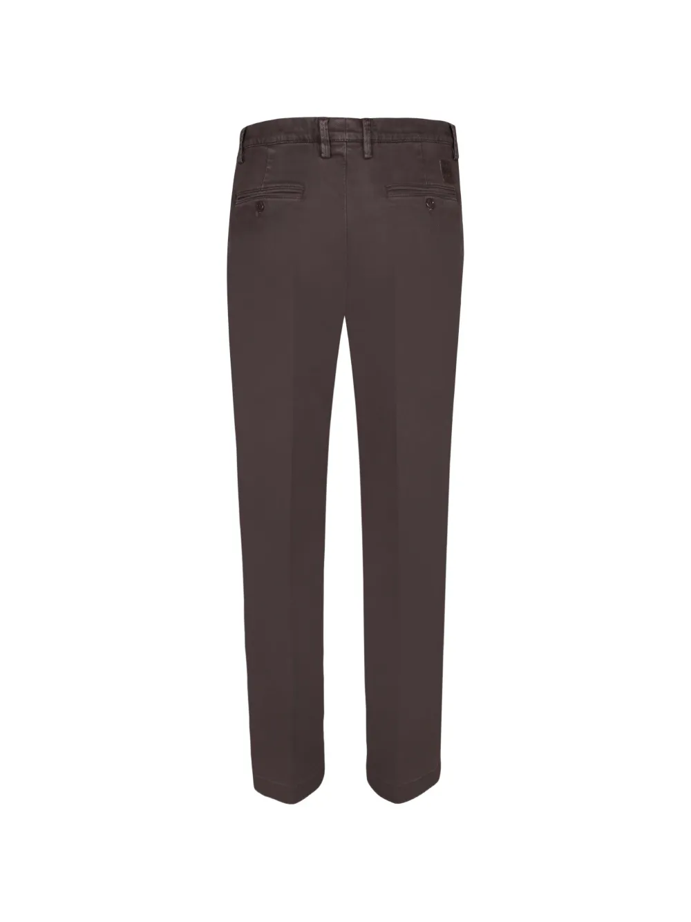 Jacob Cohën Straight broek met logopatch Bruin