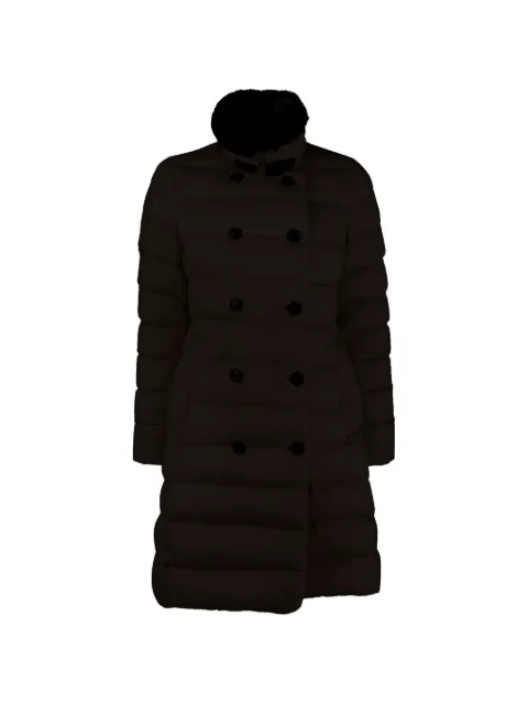 Moorer quilted double-breasted puffer jacket