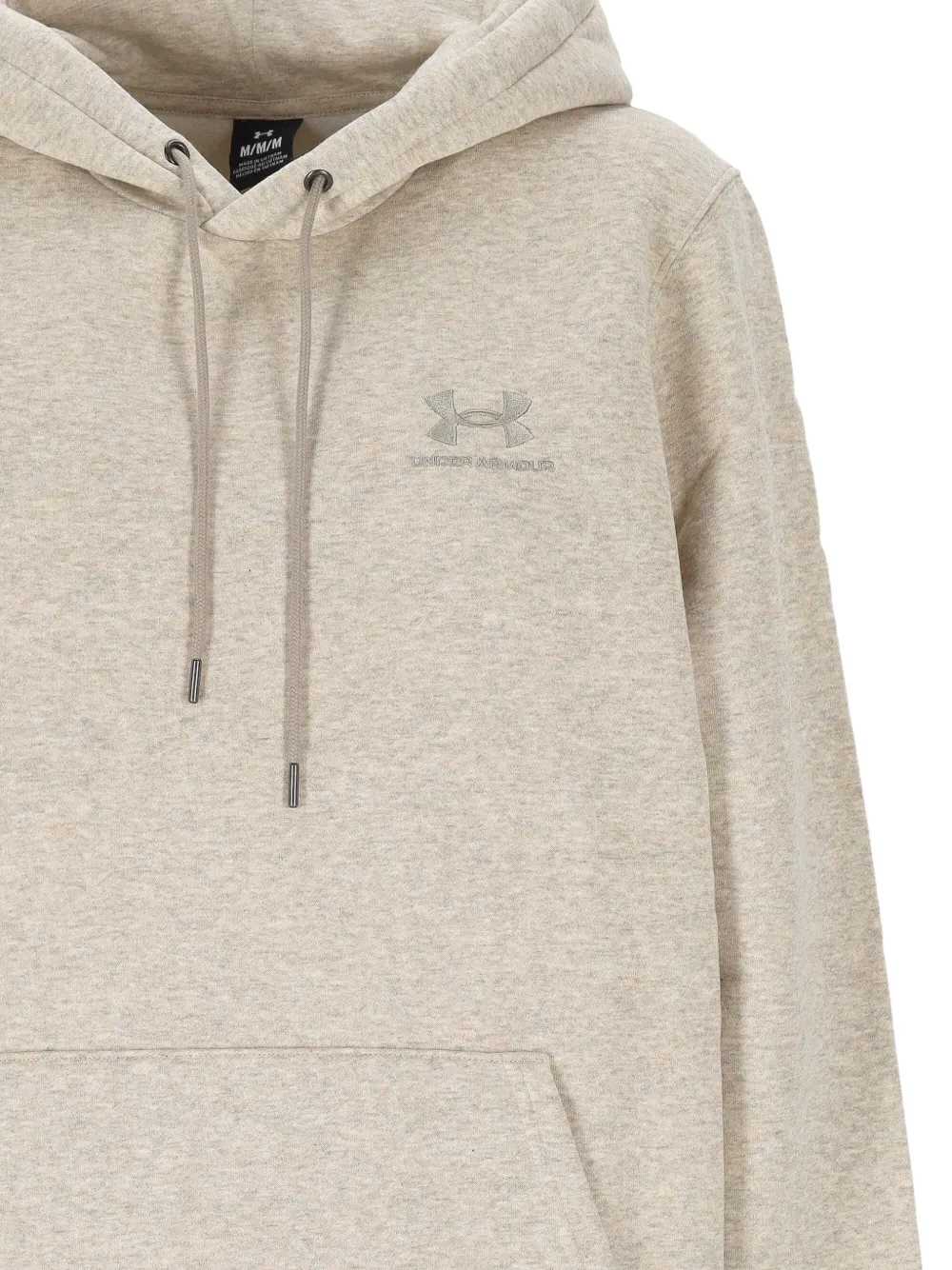 Under Armour Hoodie met geborduurd logo Beige