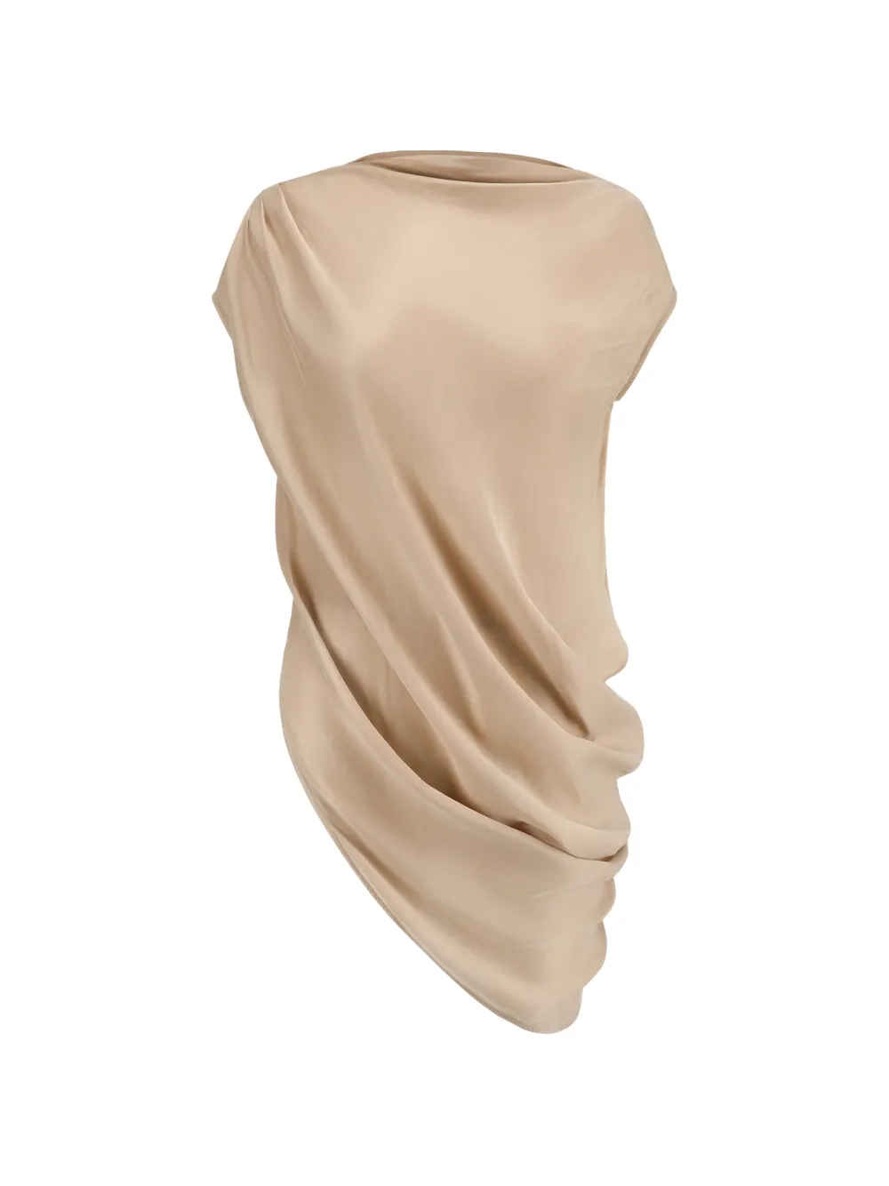 OUDE WAAG draped asymmetric blouse