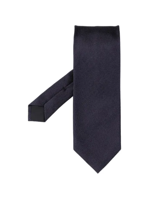 TOM FORD micro-pattern silk tie