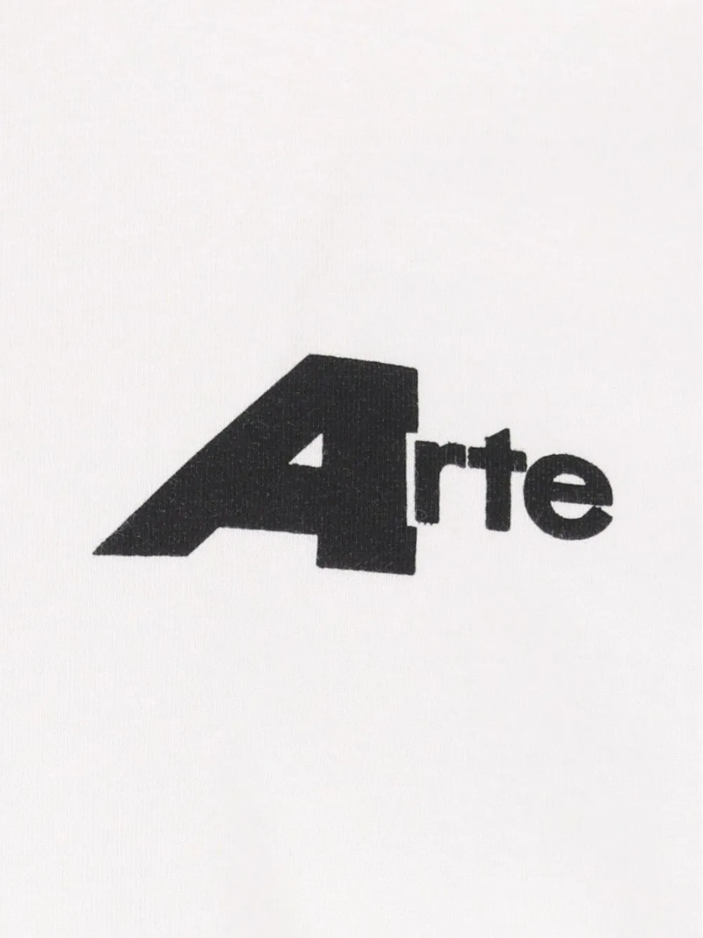 Arte Antwerp Big A T-shirt met logo-print Wit