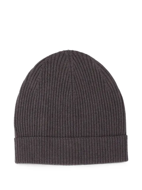 Rick Owens ribbed-knit beanie hat