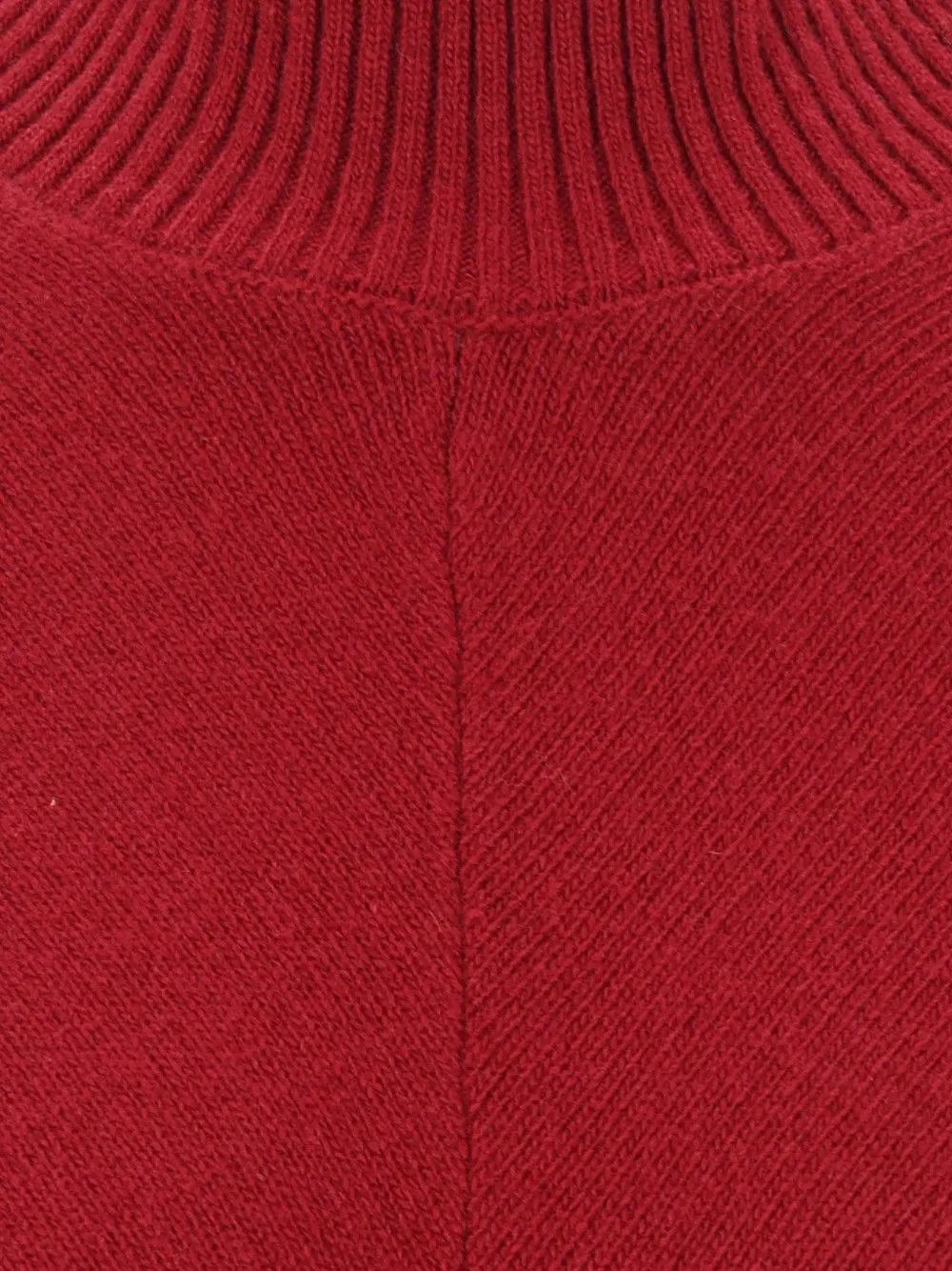 Federica Tosi high-neck cut-out sweater Rood