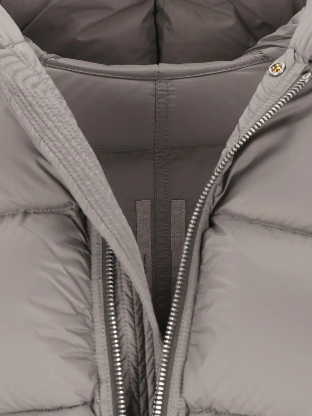 Rick Owens Cinched jack met capuchon Grijs