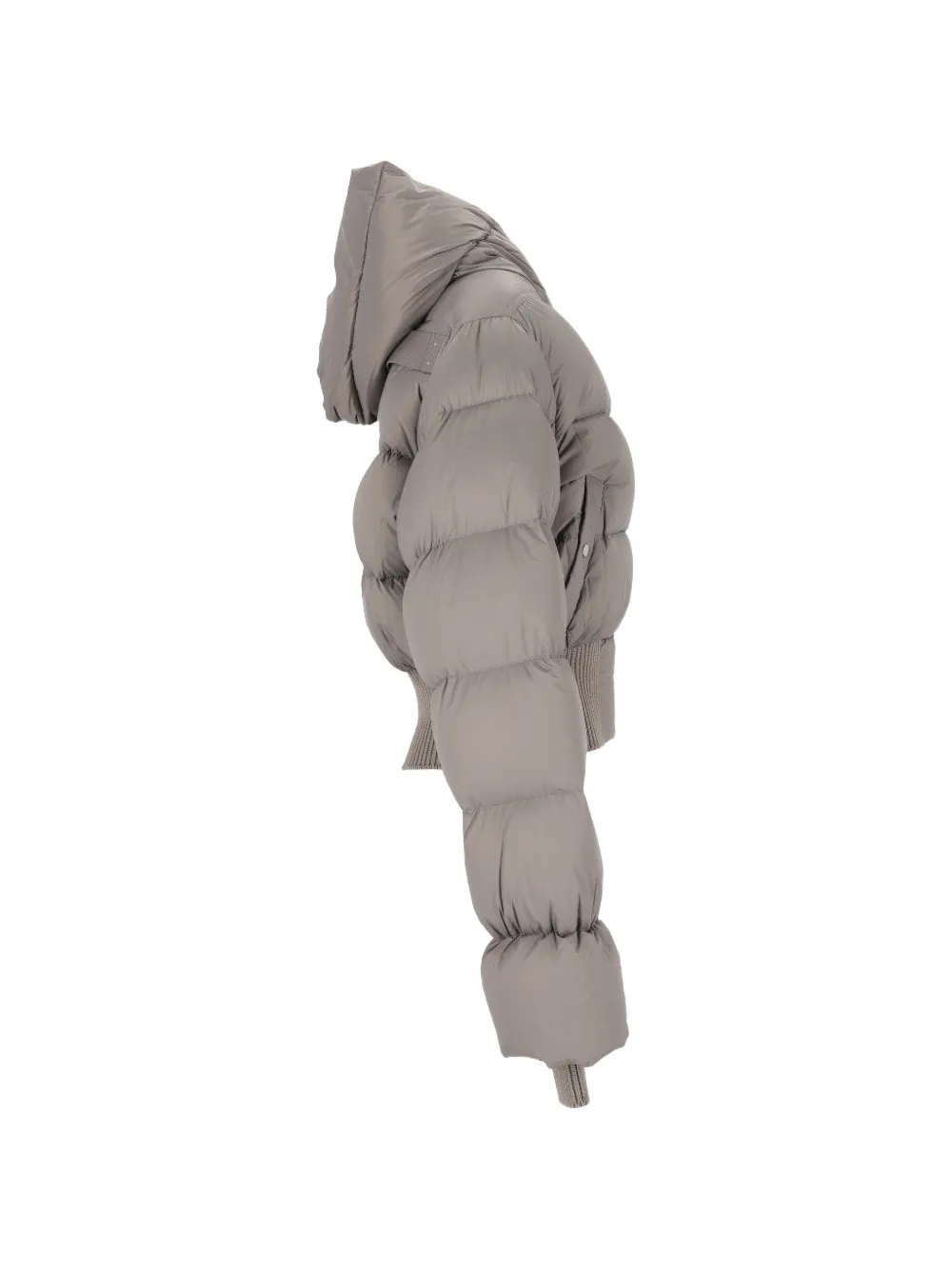Rick Owens Cinched jack met capuchon Grijs