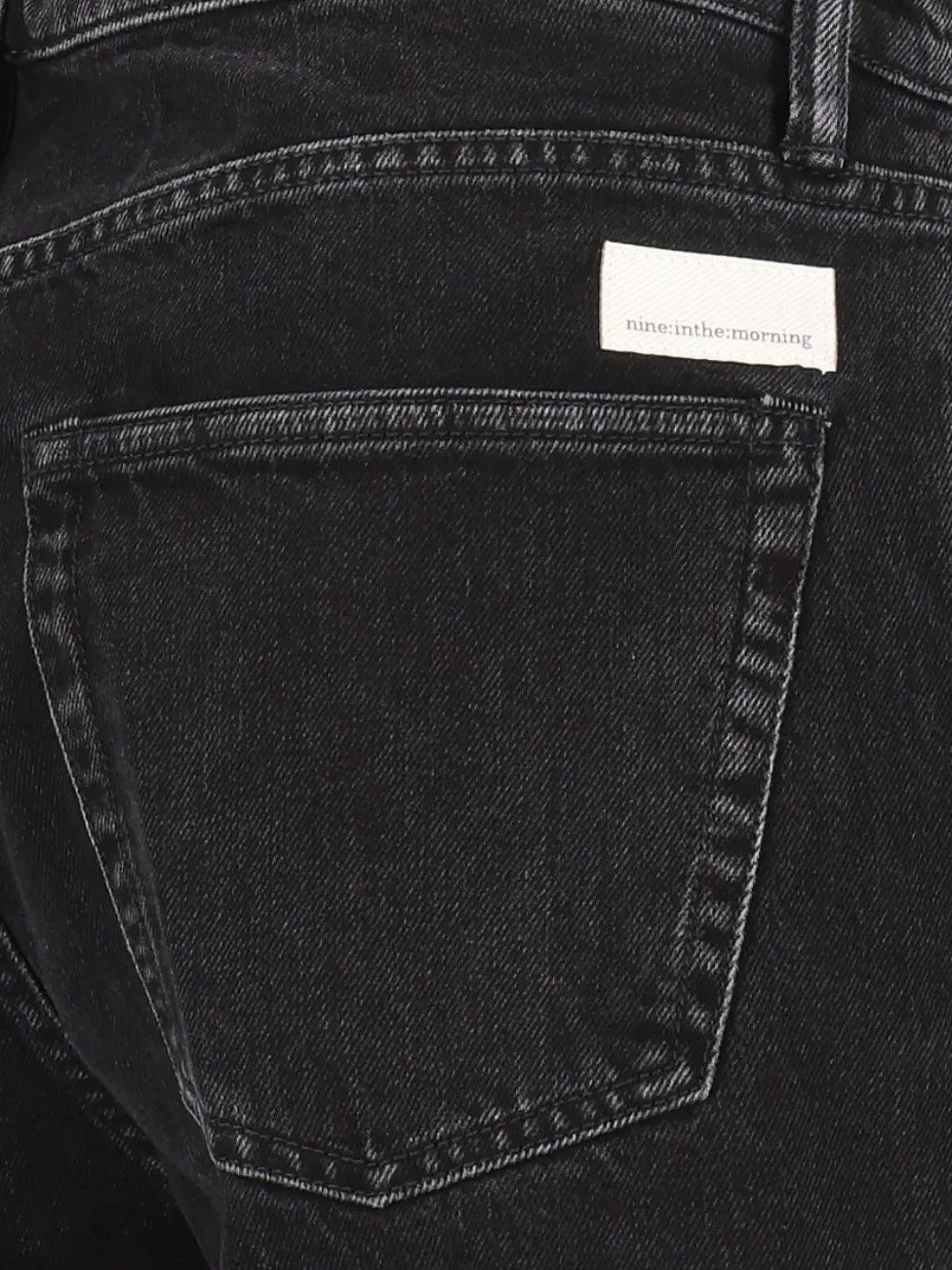 Nine In The Morning Nathan straight jeans Zwart
