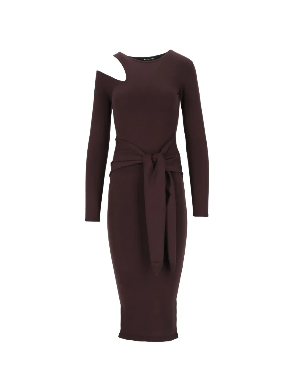 Federica Tosi cut-out tie-waist midi dress