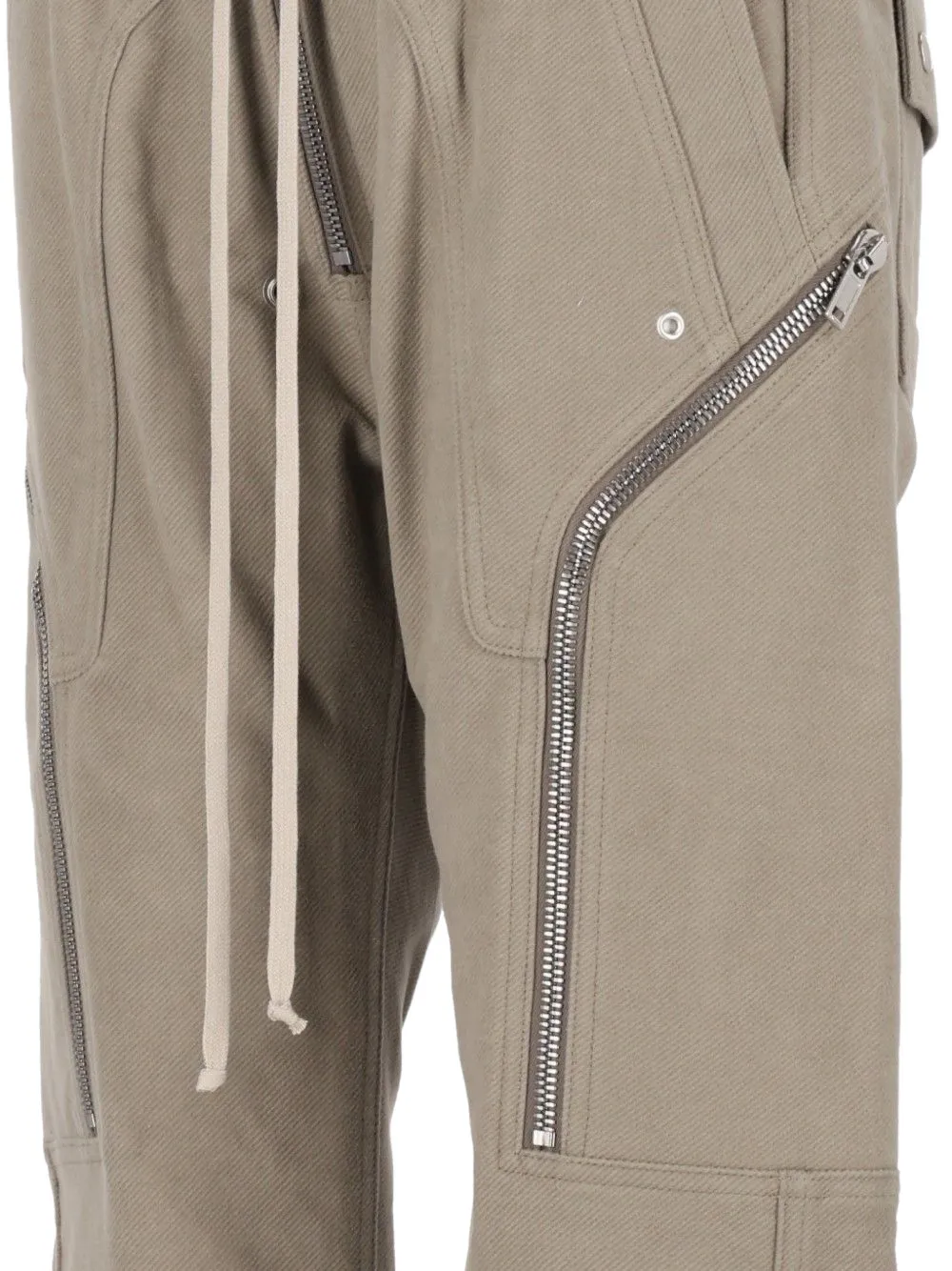 Rick Owens Heizer trainingsbroek met rits-detail Beige